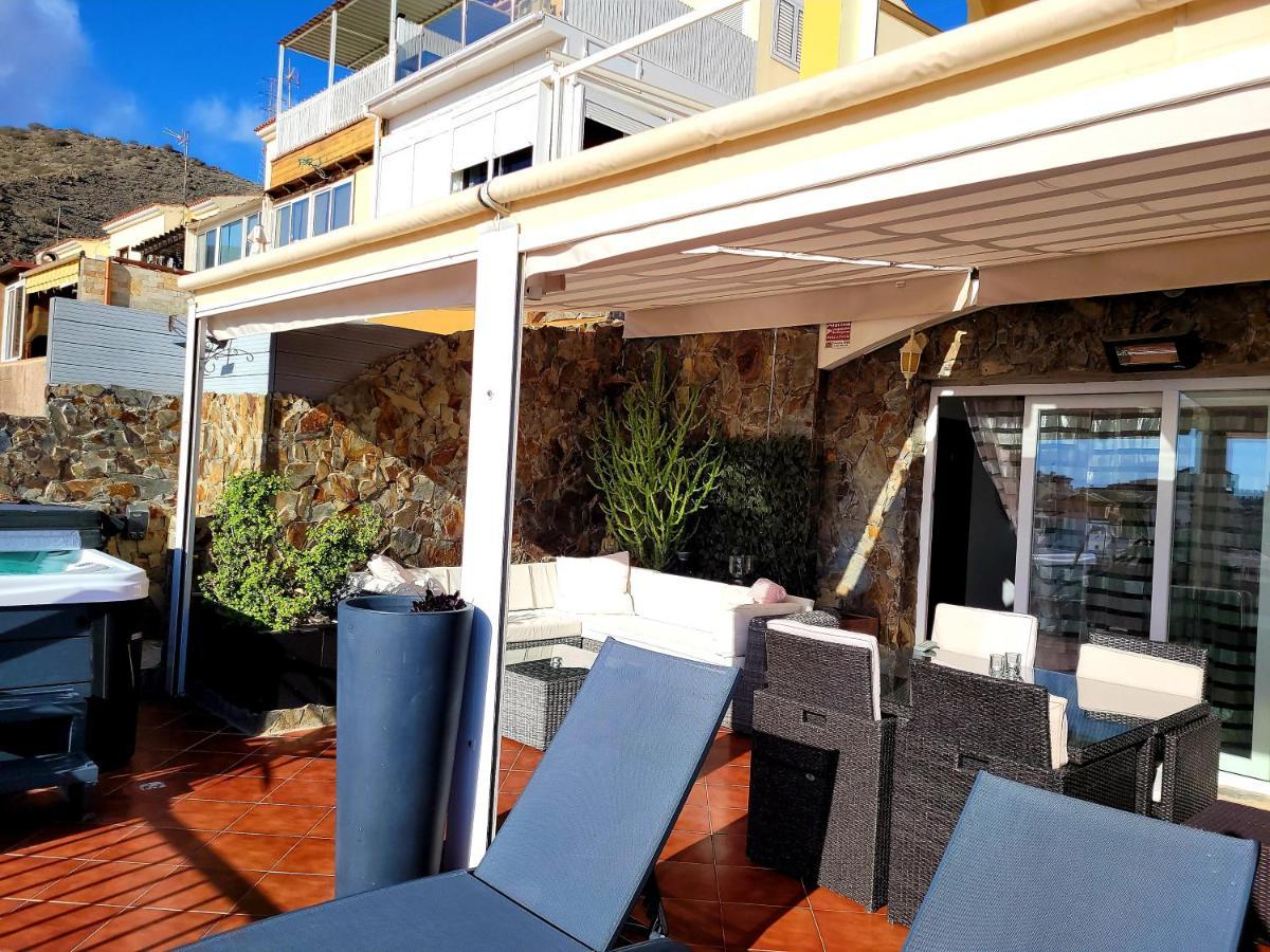 Casa Bonita Beautiful Panorama & Private Jacuzzi Apartment Arguineguin Ngoại thất bức ảnh